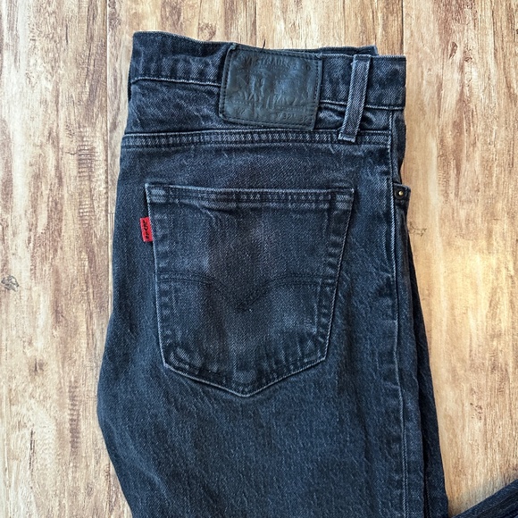 Levi's X Justin Timberlake 502 Taper Fit Men's Jeans (32x32) Faded Black - Picture 2 of 3